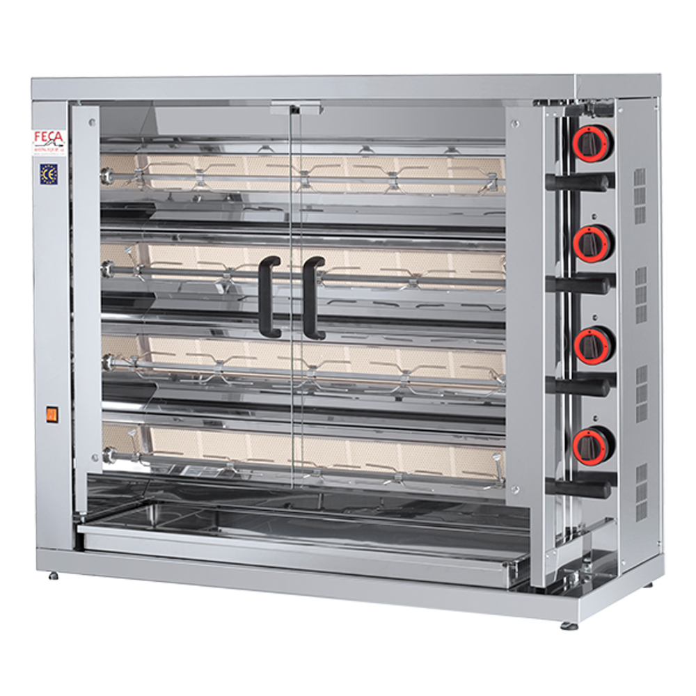 Asador de Pollos a Gas Feca 420 Eko