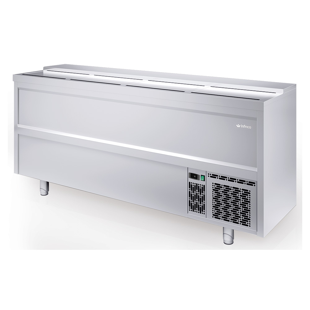 Enfriador de botellas Inox Infrico EB-2000II