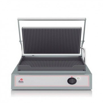 Plancha eléctrica acanalada hierro fundido FM GR1