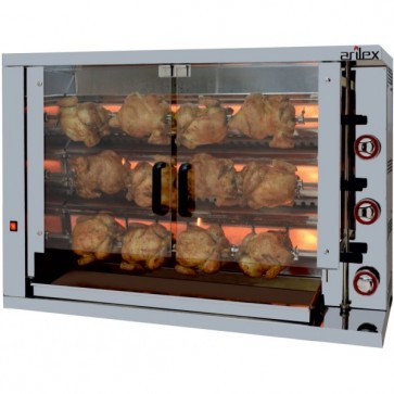 Asador de Pollos a Gas Arilex 3ASG