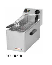 Freidora eléctrica FES8LG PESC 8 Litros 