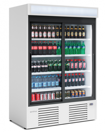  Expositor refrigerado puertas correderas Infrico ERC-100