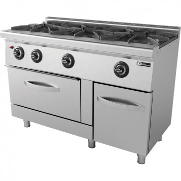 Cocina a gas con horno EMP6KG031