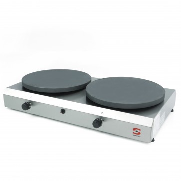 Crepera a gas doble Sammic CG-240 