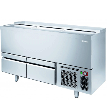 Enfriador de botellas con cajones Inox Infrico EBC-1500II 