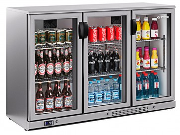 Expositor refrigerado horizontal INOX Infrico ERV-35 II SH