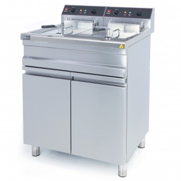 Freidora eléctrica Sammic FE-15+15 14+14 litros
