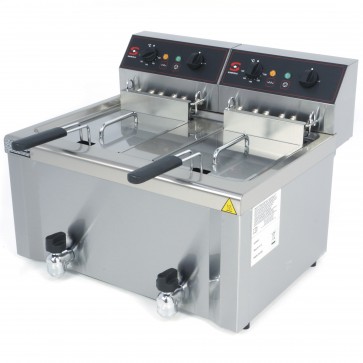 Freidora eléctrica Sammic FE-8+8 8+8 litros