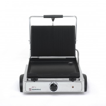 Plancha eléctrica acanalada hierro fundido Sammic GRM-6 