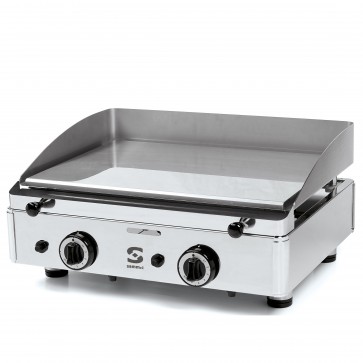  Plancha a gas cromo duro 15mm Sammic SPC-801