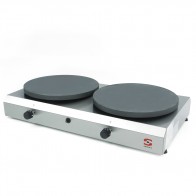 Crepera a gas doble Sammic CG-240