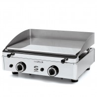 Plancha a gas cromo duro 15mm Sammic SPC-801
