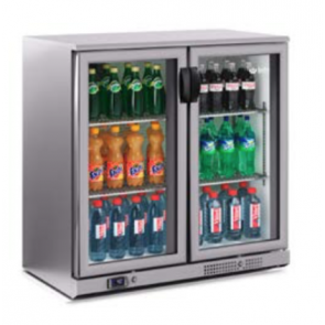 Expositor refrigerado horizontal INOX Infrico ERV-25 II 
