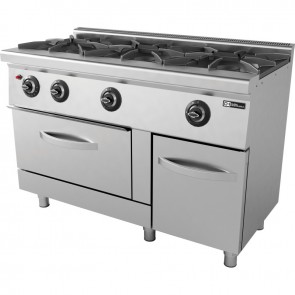 Cocina a gas con horno EMP6KG031