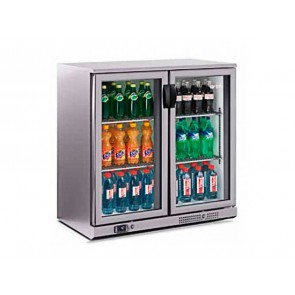 Expositor refrigerado horizontal INOX Infrico ERV-25 II SH 