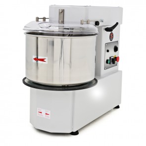 Amasadora con cabeza abatible y cuba extraible Sammic DME-20 2V. Trifásica 