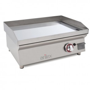 Plancha a gas de acero 15 mm baño cromo ARILEX 60PGCN