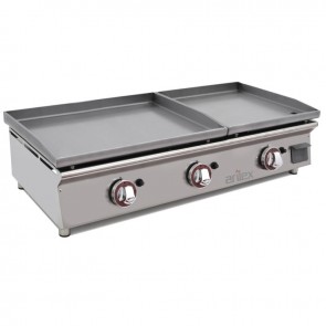 Plancha a gas de acero 6 mm ARILEX 6040PGLLN