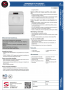Ficha técnica Lavavasos Sammic AX-40 
