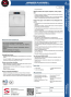 Ficha técnica Lavavasos Sammic UX-40 