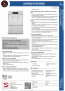 Ficha técnica Lavavasos Sammic UX-40B
