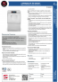 Ficha técnica Lavavasos Sammic UX-40D