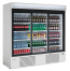 Expositor refrigerado puertas correderas Infrico ERC-200