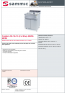 Ficha técnica Freidora eléctrica Sammic FE-15+15 14+14 litros
