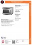 Ficha de producto Horno microondas Sammic MO-1817