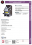 Ficha técnica Termoselladora Sammic TM-210/M 